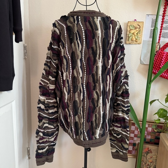 Coogi Australia Vintage Knit Sweater XL - Picture 6 of 8